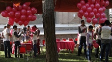 Afghanistan, 10mila palloncini rosa nel cielo di Kabul
